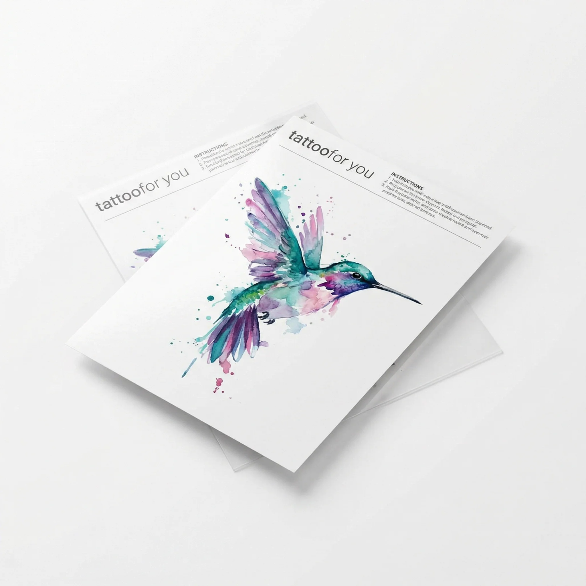 Hummingbird - ANNARADDY tattoo sticker