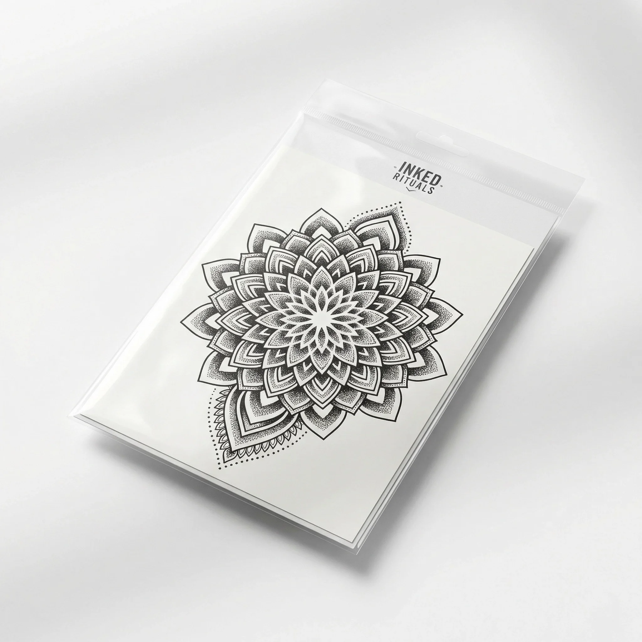 Mandala Art Sticker - ANNARADDY temporary tattoo